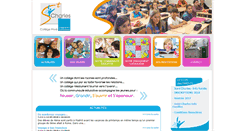 Desktop Screenshot of college-stcharles.fr